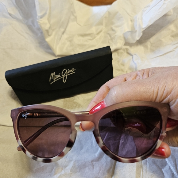 Maui Jim Star Gazing rose pink  sunglasses polarized lens - Picture 1 of 7